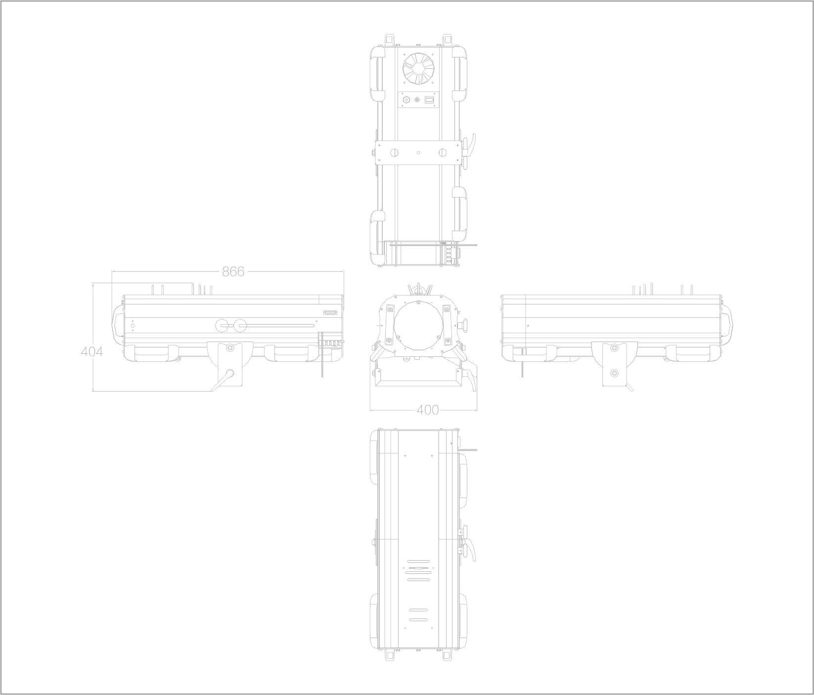 F330 FOLLOW SPOT Light Sky