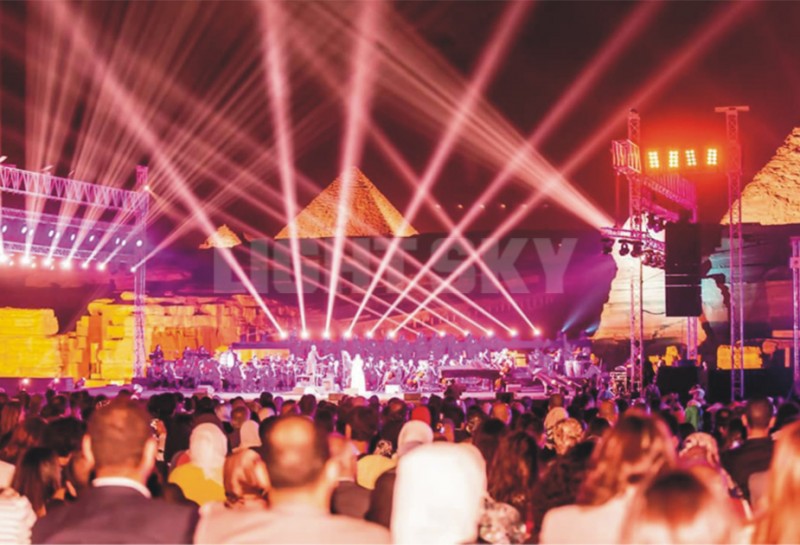 Egypt Concert Project - Light Sky