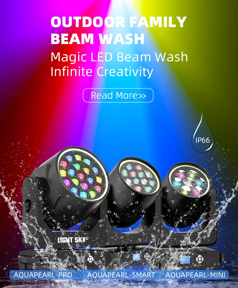 LIGHT SKY  IP66 family Beam Wash Bee Eye