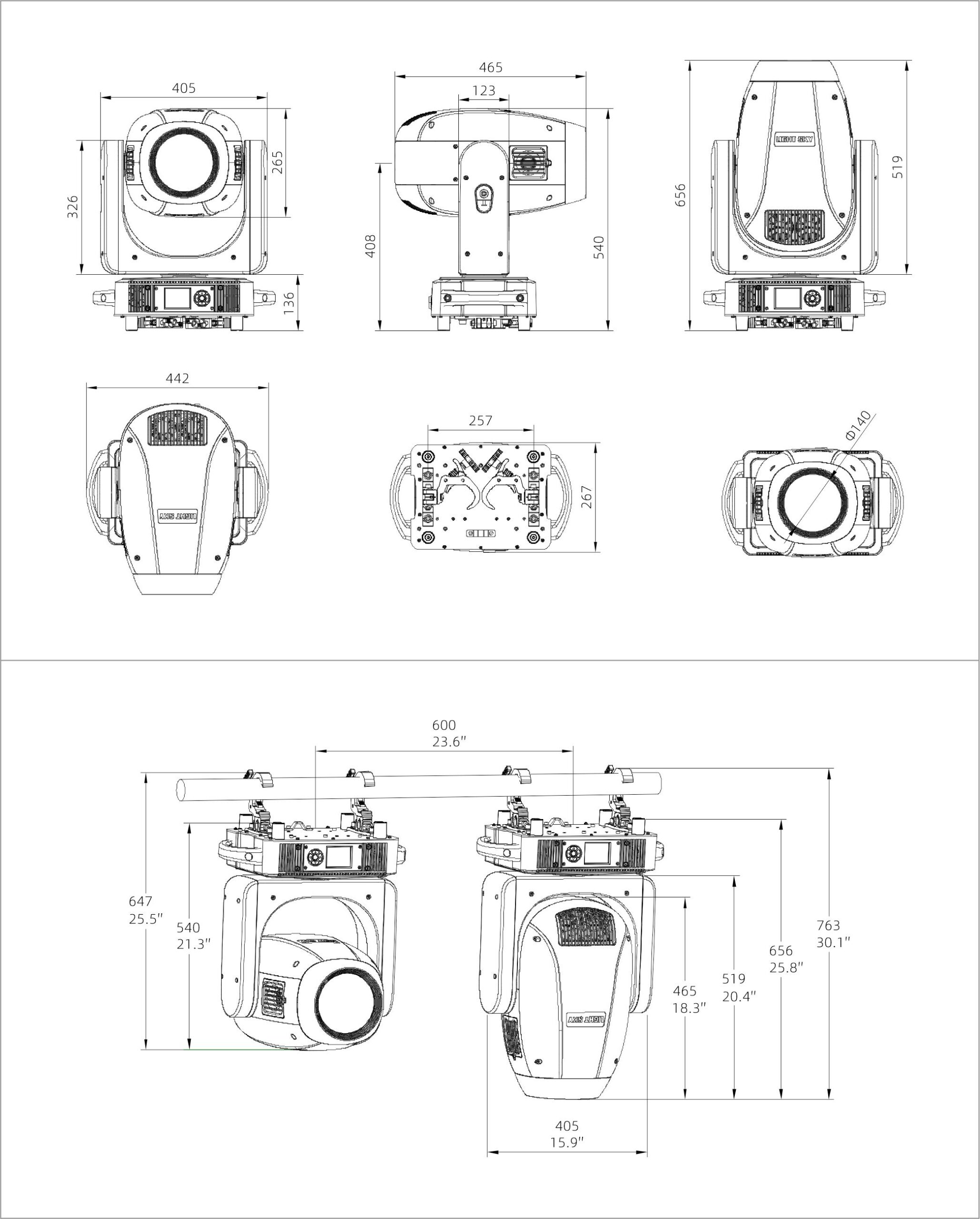 LIGHTSKY SUPER SCOPE  HYBRID PRO