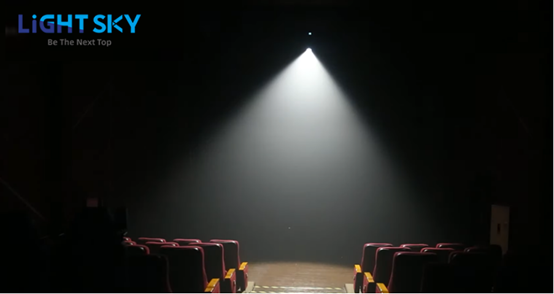 Wash light in the theater